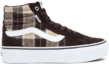 Vans WM Filmore Hi Platform Plaid Mix brown-white