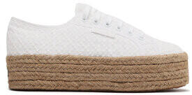 Superga 2790 Rope Macrame Rhombus S3126PW White