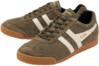 Gola Harrier Suede (CMA192) khakigreen/white/black