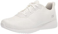 Skechers 32504-WHT, Skechers Bobs Squad - Damen Schuhe Sneakers Wei&szlig; 32504-WHT