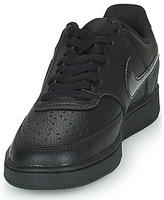 Nike CD5434-003, NIKE Court Vision Low Sneaker Damen 003 - black/black 44.5