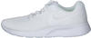 Nike DJ6257-104, NIKE Tanjun Sneaker Damen 104 - white/white-white-volt 36 Weiß