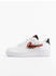 swoosh carabiner white