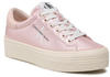 Calvin Klein Jeans Vulc Flatrorm Laceup Ny Pearl Wn (YW0YW01037) pearlized peach blush