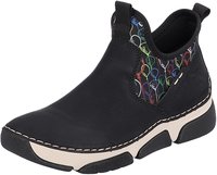 Rieker Schlupfboots mit buntem Aufdruck