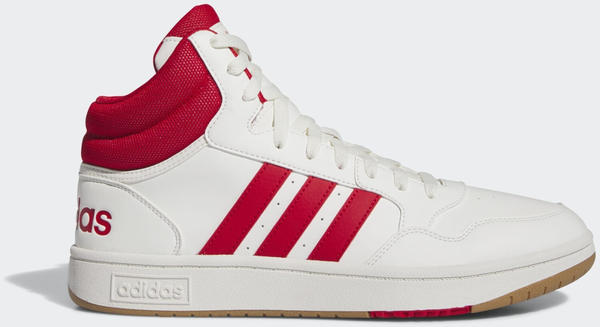 Adidas Hoops 3.0 Mid Classic Vintage core white/better scarlet/gum