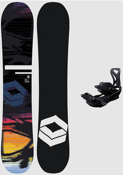 F2 Reverse 147 + Sonic Pro M Black (2023) Snowboard-Set sunset Men