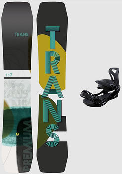 Trans Premium + Team Pro Black (2023) Snowboard-Set curry Men