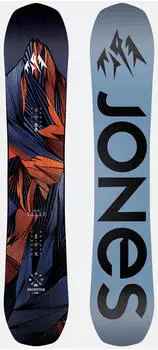 Jones Snowboards Frontier Herren Schwarz / Rot / Blau (2024)