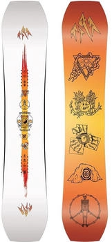 Jones Snowboards Herren Tweaker Wide Snowboard (Weiß)