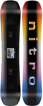 Nitro Herren Optisym Snowboard (Schwarz)