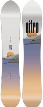Nitro Damen Drop Snowboard (Orange / Wei&szlig;)