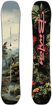 Burton CUSTOM FLYING V WIDE Snowboard (2026) jungle