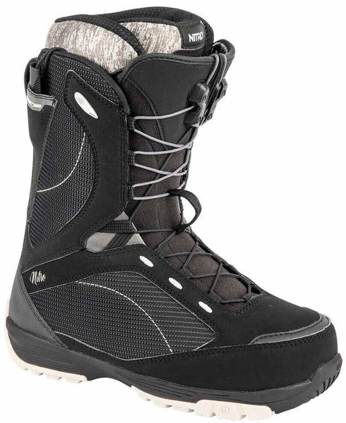 Nitro Monarch Tls Woman Snowboard Boots (848616-Black/Sand-265) schwarz