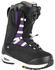 Nitro Bianca Tls Woman Snowboard Boots (848639-Black-Purple-245) schwarz