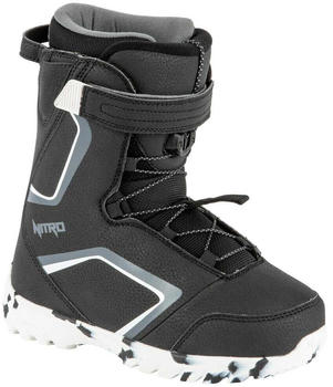 Nitro Droid Qls Snowboard Boots (848618-Blk/Wht/Charcoal-210) schwarz