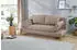 Jockenhöfer 2-Sitzer-Sofa Yann 198x92 cm Feinstruktur beige