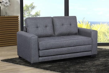 HTI-Line Schlafsofa Azaria 150x80x74 cm Dunkelgrau