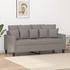 vidaXL 2-seater sofa 140 cm fabric