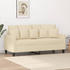 vidaXL 2-seater sofa 140 cm fabric