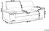 Beliani 3-Sitzer-Sofa Kunstleder 195x74x90 cm Goldbraun