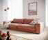 DeLife Big-Sofa Cubico 290x120 cm Flachgewebe Orange