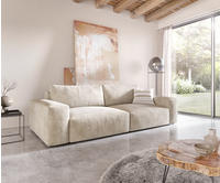 DELIFE Big-Sofa Lanzo XL 270x130 cm Cord Beige, Big Sofas