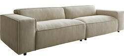 DeLife Big-Sofa Tenso 285x105 cm Chenille Beige