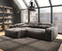 DeLife Ecksofa Sirpio XL 270x170 cm Mikrofaser Khakibraun Recamiere variabel