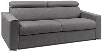 Linea Sofa 4-Sitzer Schlafsofa VIZIR 160 cm (Matratze 18 cm) grau