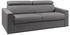 Linea Sofa 4-Sitzer Schlafsofa VIZIR 160 cm (Matratze 18 cm) grau