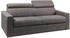 Dunlopillo 4-Sitzer Schlafsofa VIZIR Stoff 160 cm grau (785145)