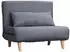 HomCom Schlafsofa 94x78x80 cm grau