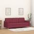 vidaXL 3 Seater Sofa 198 x 77 x 80 fabric