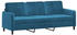 vidaXL 3-seater sofa 198 x 77 x 80 velvet