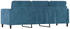 vidaXL 3-seater sofa 198 x 77 x 80 velvet