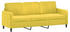 vidaXL 3-seater sofa 198 x 77 x 80 velvet