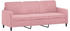 vidaXL 3-seater sofa 198 x 77 x 80 velvet