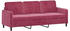 vidaXL 3-seater sofa 198 x 77 x 80 velvet