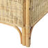 vidaXL 2-Sitzer-Sofa Natur Rattan/Leinen (325466)