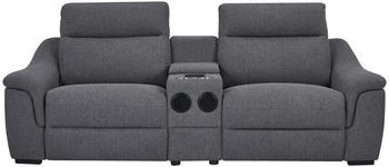 Kauf-Unique Relaxsofa elektrisch 2-Sitzer Grau VERETO