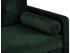 Konsimo Ecksofa Universalecke mit Ottoman ERISO Scandinavian 240x75x183cm Dunkelgrün