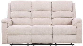 Kauf-Unique Relaxsofa elektrisch 3-Sitzer Beige NEVERS