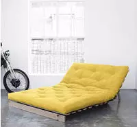 Karup Design Daybett "Roots Sofa Bed, Schlafsofa, Bettfunktion, FSC-Massivholz,"