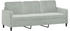 vidaXL 3-seater sofa 198 x 77 x 80 velvet