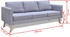 vidaXL 3 seater-sofa (8718475941491) light grey