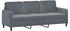 vidaXL 3-seater sofa 198 x 77 x 80 velvet