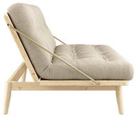 Karup Design Schlafsofa "Folk" aus massiven Kiefernholz, inkl. Futonmatratze