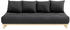 Karup Design SENZA Sofa clear/dark grey 200x90x40 cm