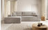Selsey Ecksofa Farese Ottomane links Cordbezug Beige